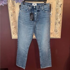 PAIGE Billy Crop High Rise Straight Crop Sz 26
